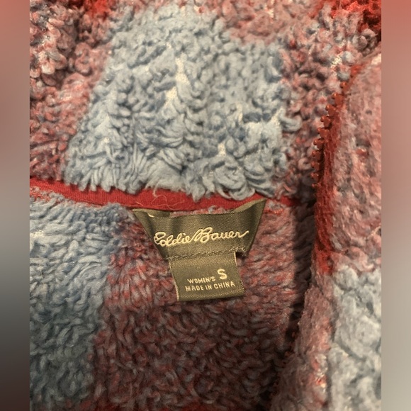 Eddie Bauer Quarter Zip Sweater (Size Small) - Picture 3 of 3